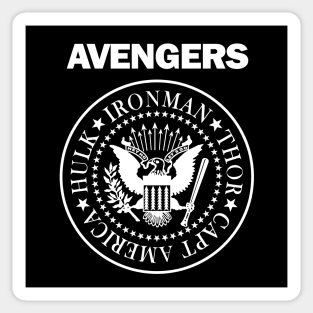 Rock N Roll x The Avengers Sticker